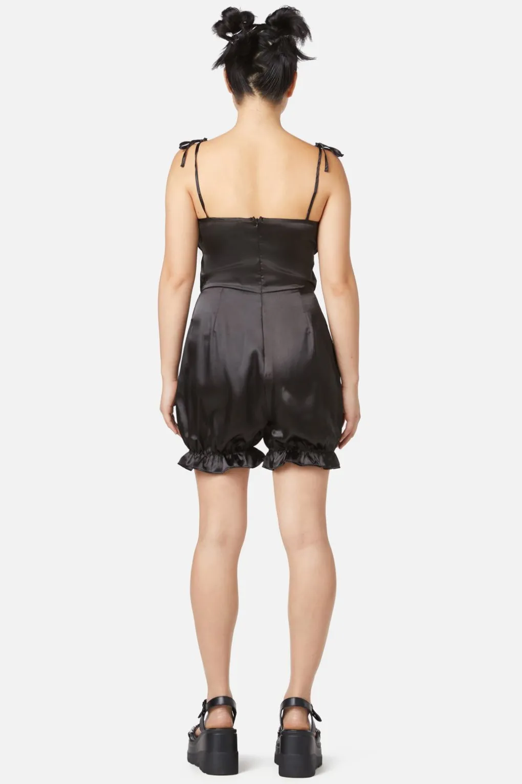 Gathered Panels Playsuit