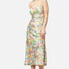 Glade Satin Slip Dress
