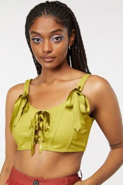 Grounded Corset Top