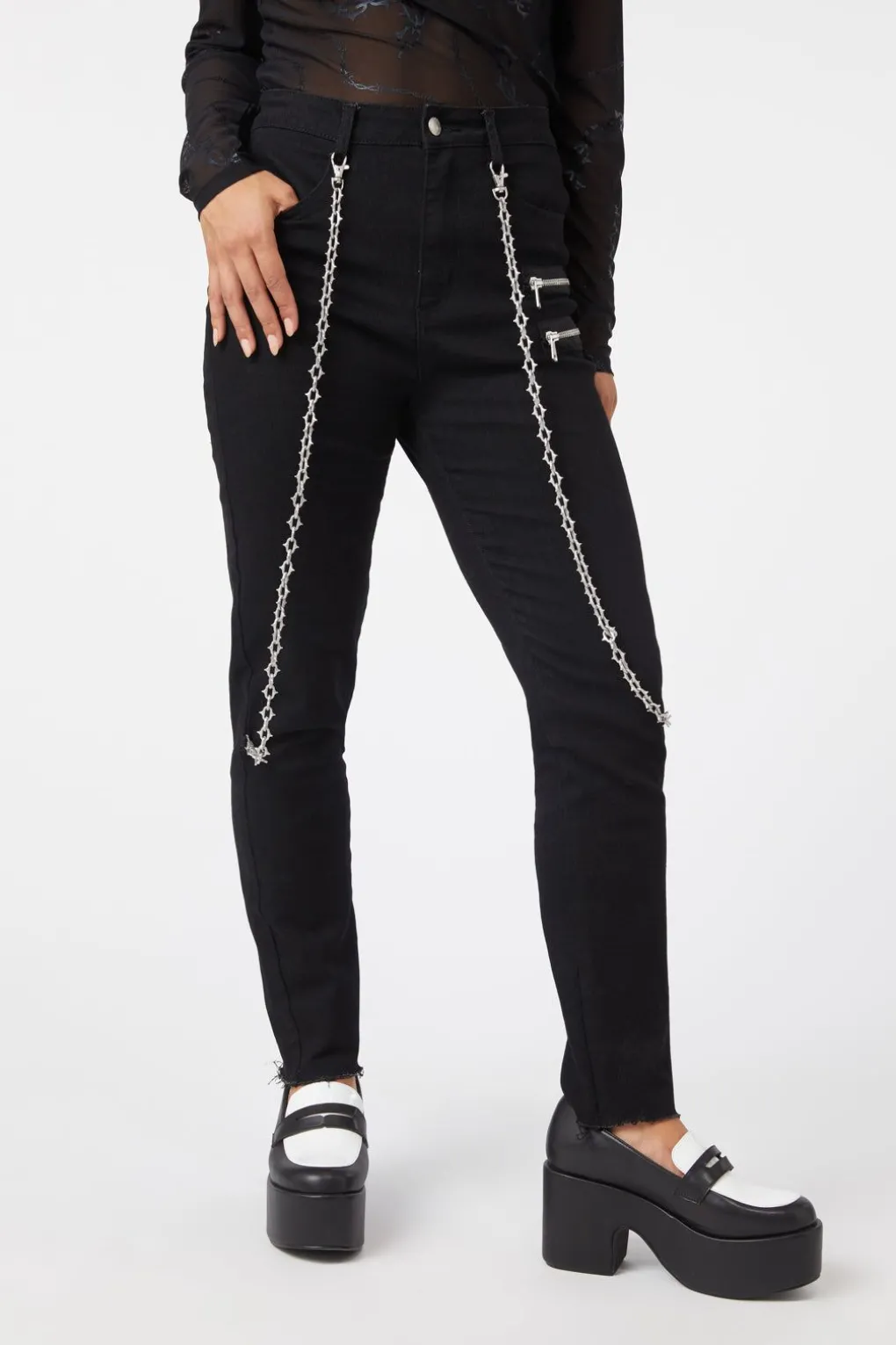Grunge Skinny Jean
