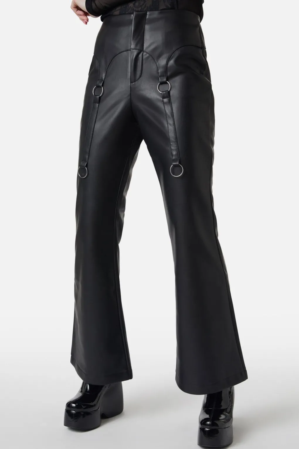 Guarded Pu Pants