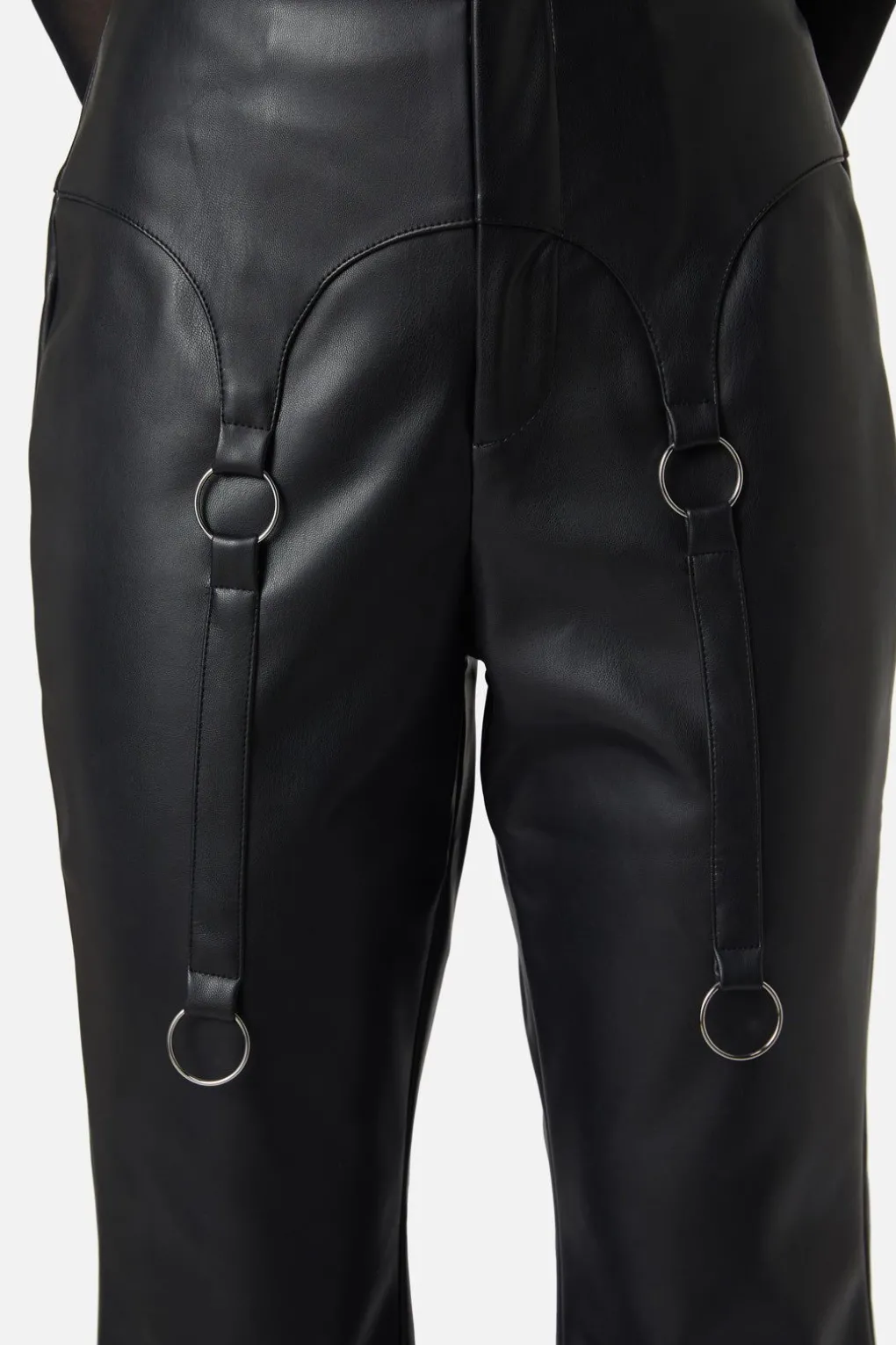 Guarded Pu Pants