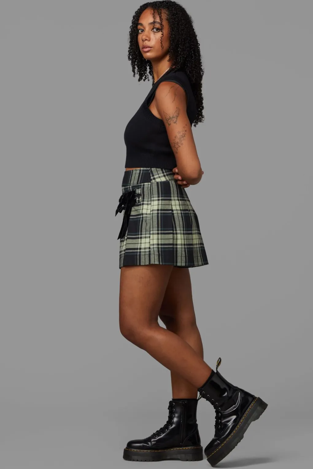 Haunted Bloom Skort