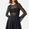 High Society Pleated Tartan Skirt