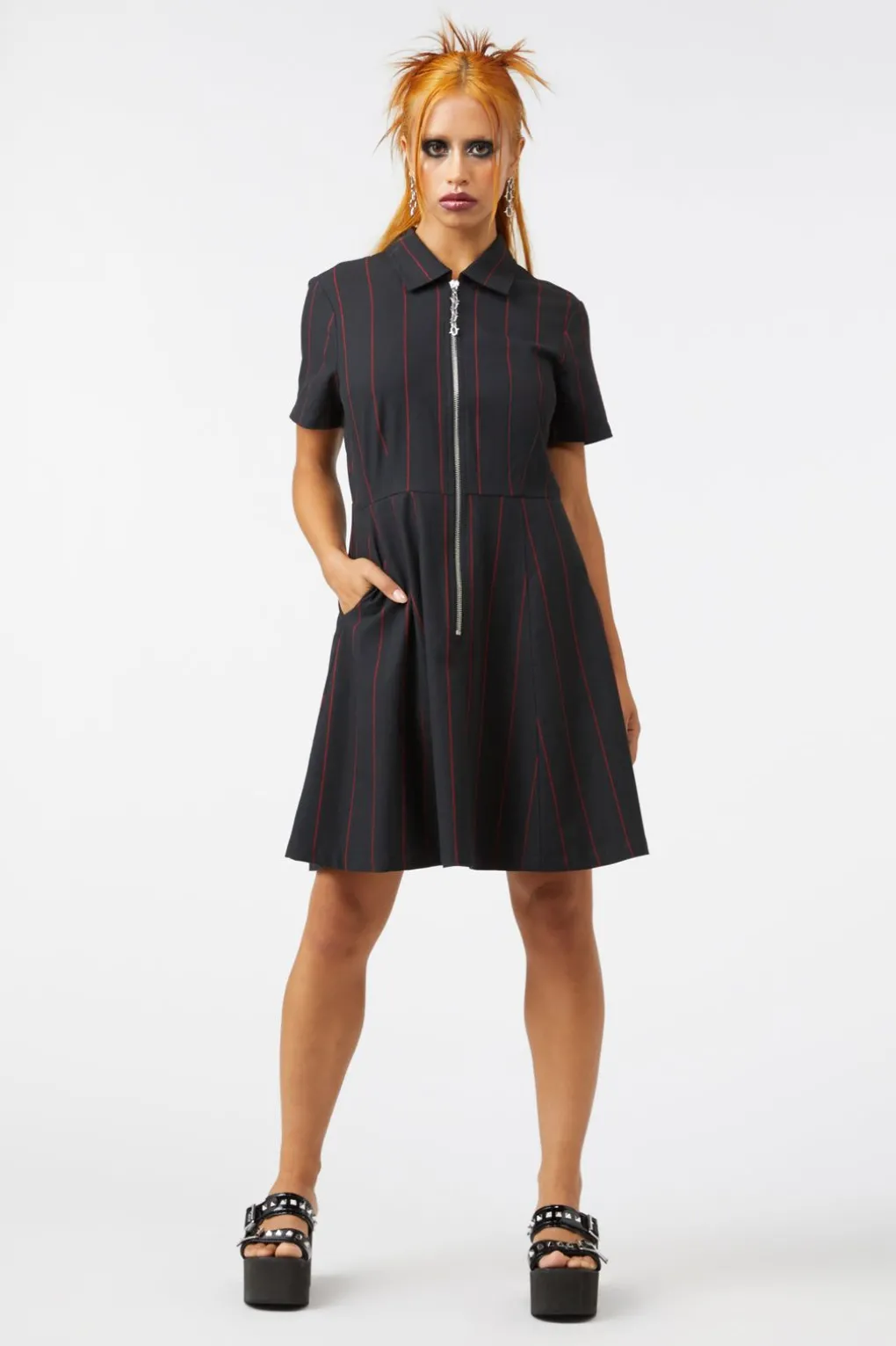 Impossible Things Pin Stripe Dress