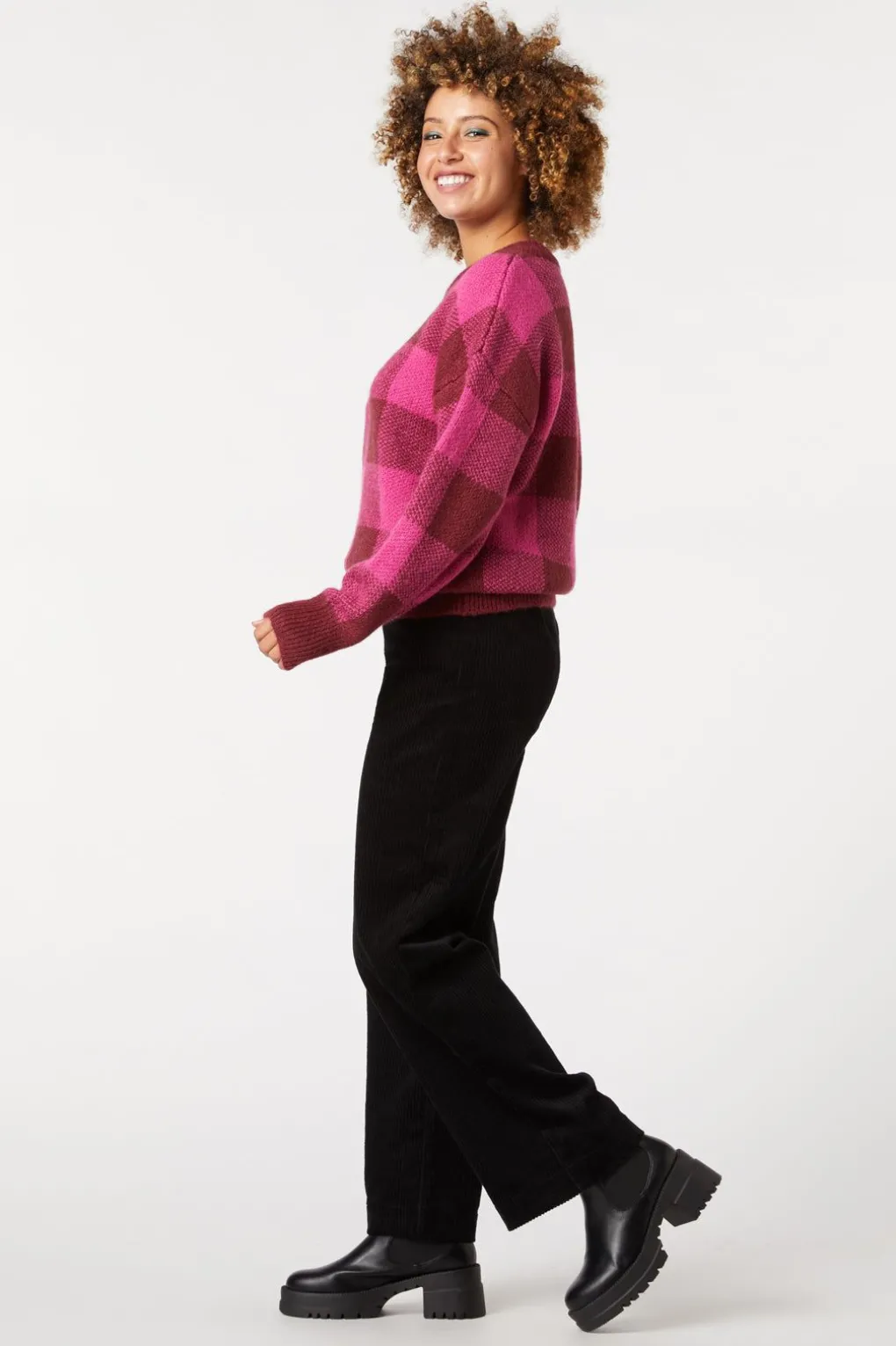 Ivy Check Jumper