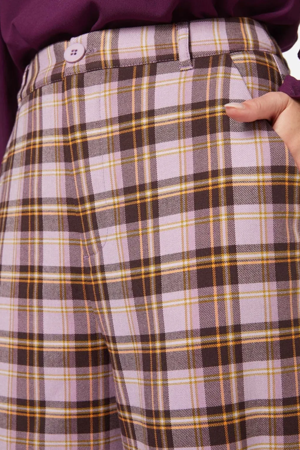 Jeannie Check Pant