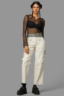Jenna Mesh Top
