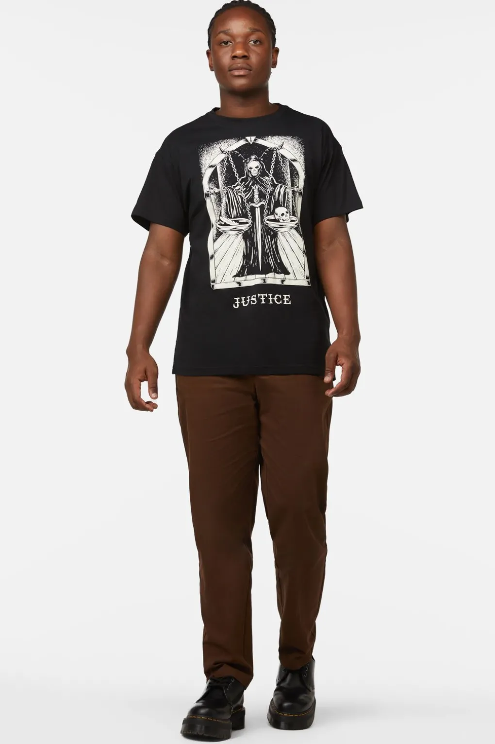 Justice Print Unisex Tee