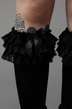 Knee High Ruffle Socks