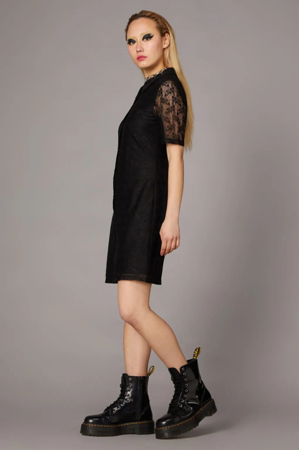 Lace Goth Dress