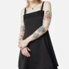 Lace Mini Satin Dress