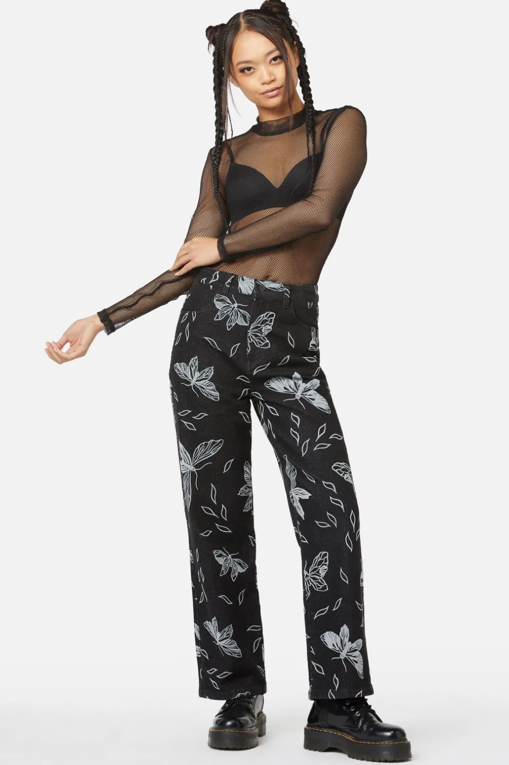 Larvae Flocked Pant