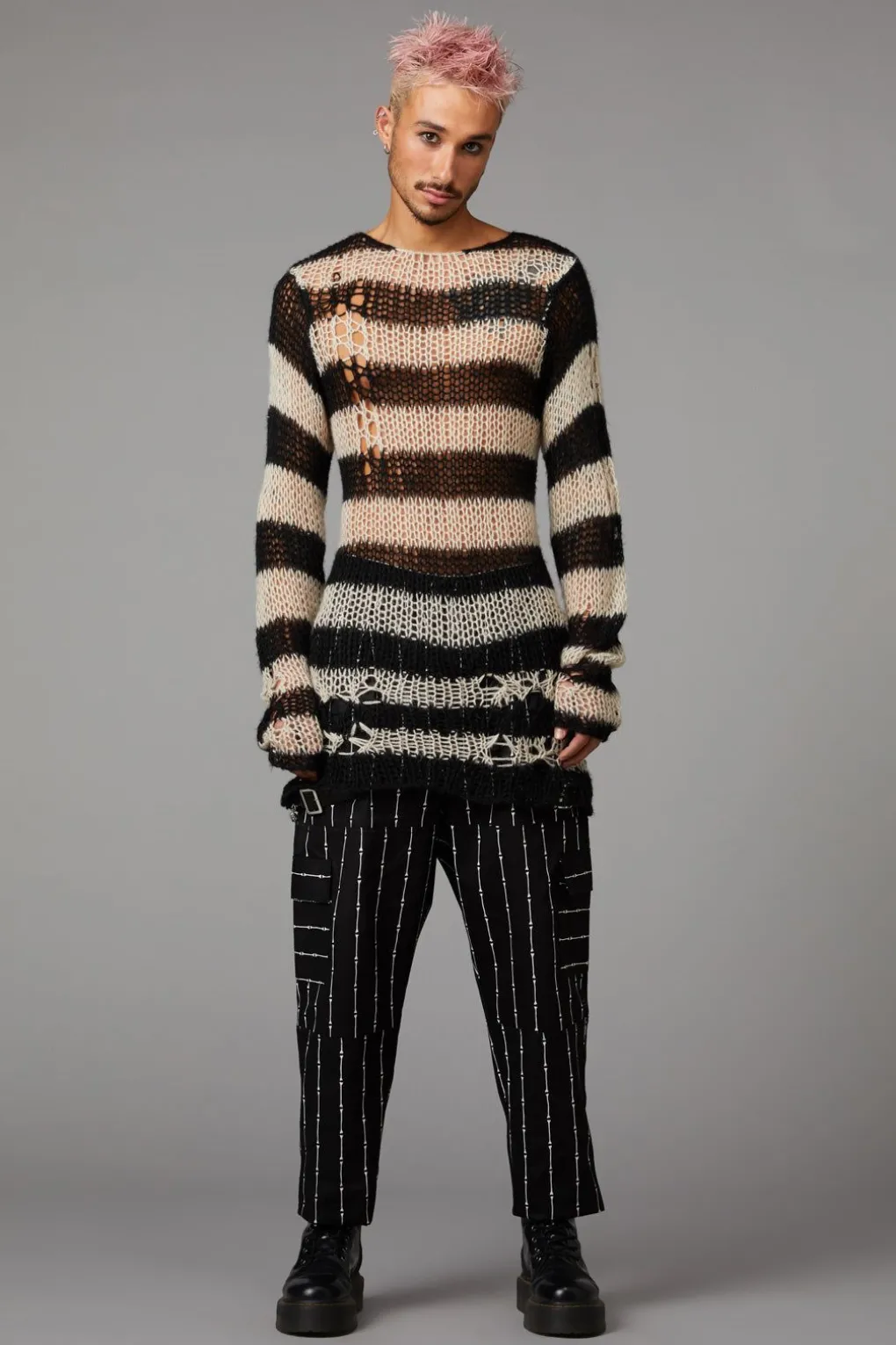 Laszlo Strip Knit