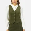 Layla Cord Vest