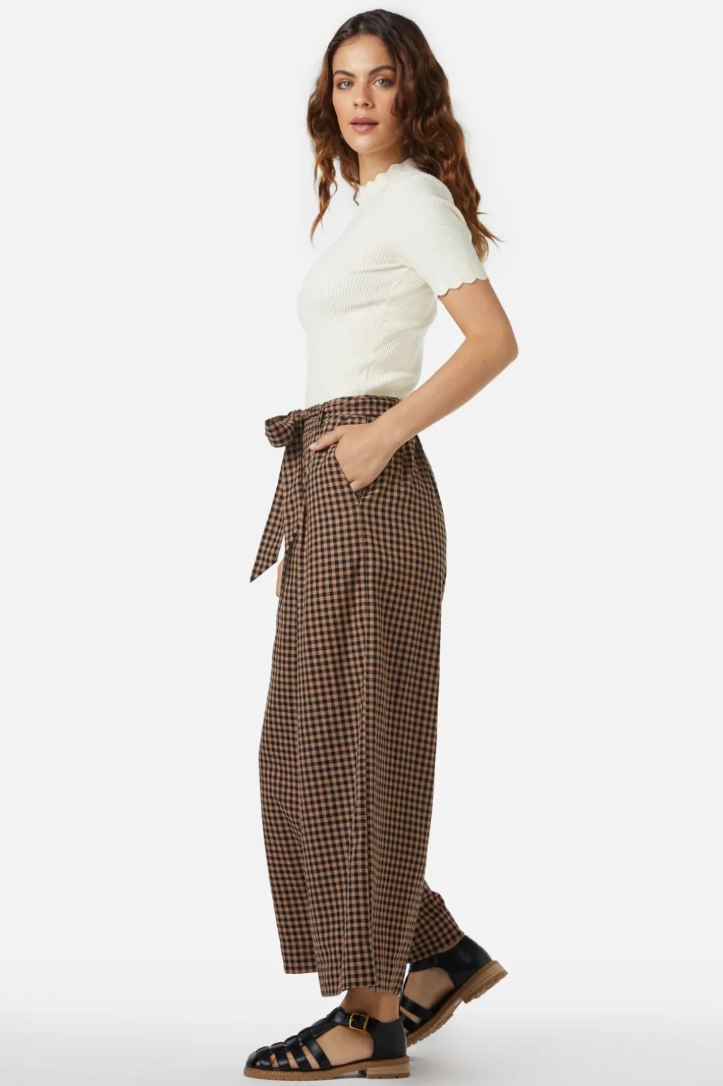 Lola Check Culotte