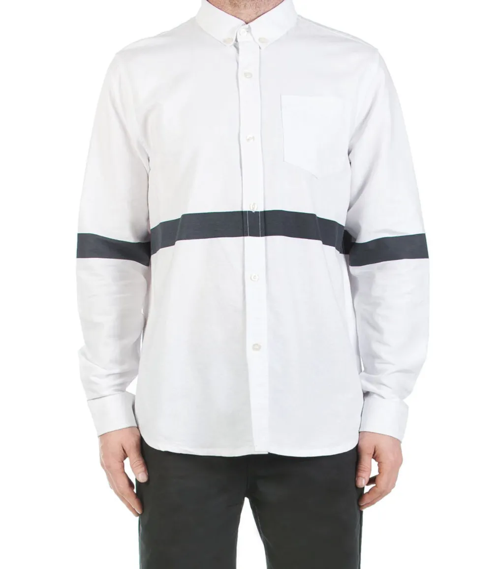 Ls Relax Fit W Printed Stripe