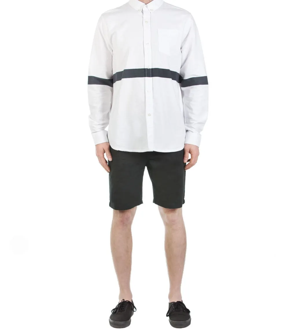 Ls Relax Fit W Printed Stripe
