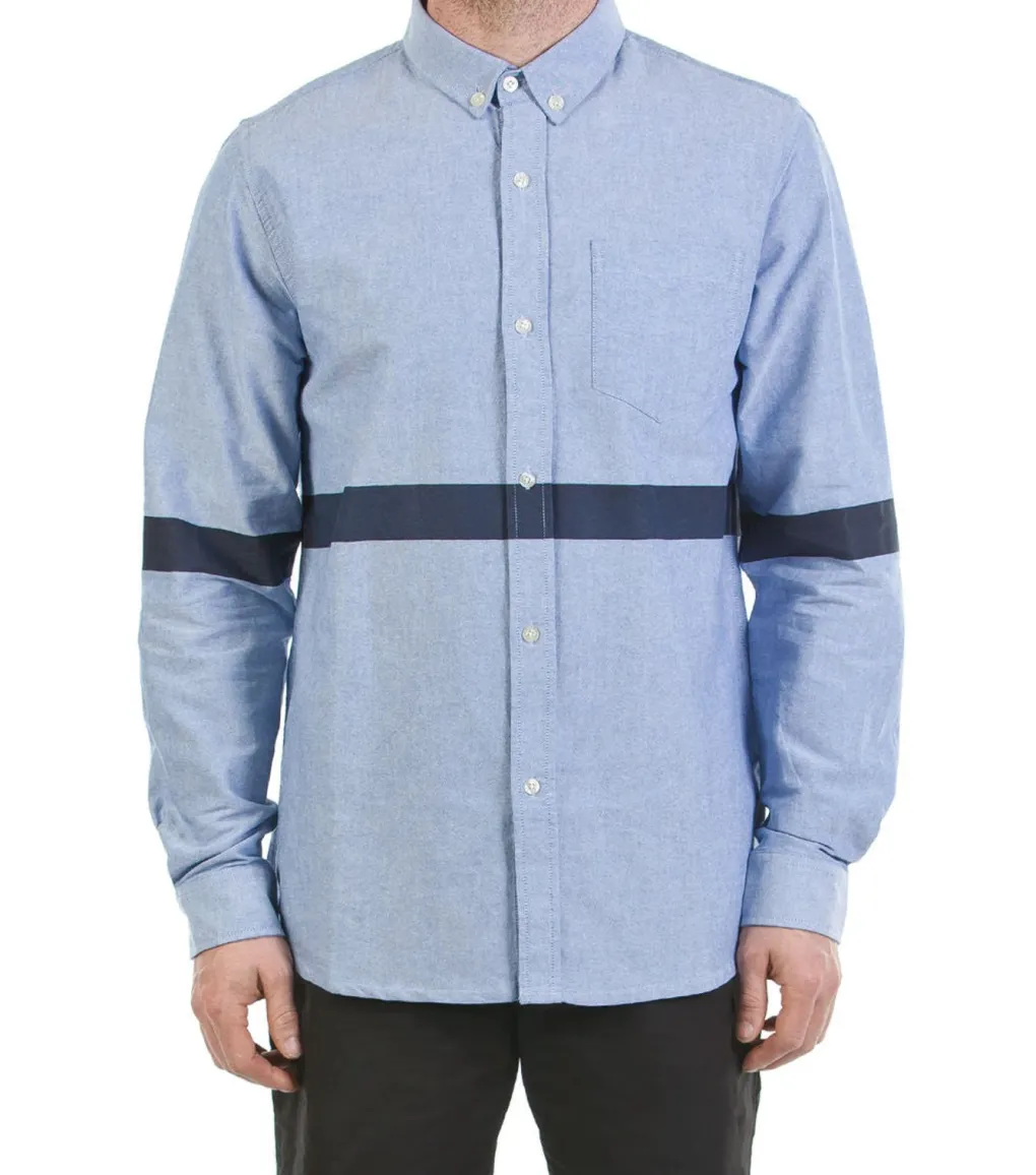 Ls Relax Fit W Printed Stripe