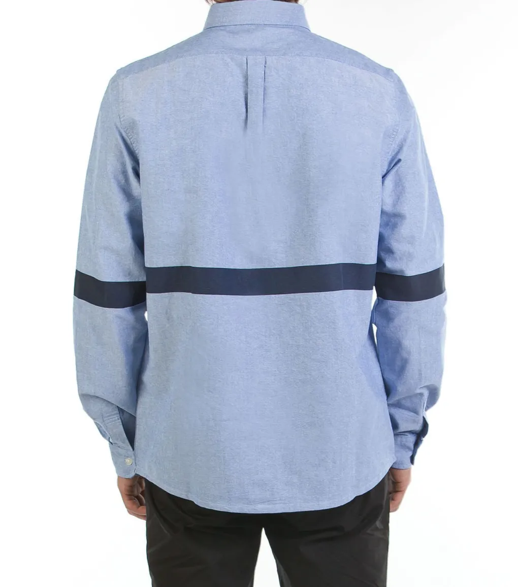 Ls Relax Fit W Printed Stripe