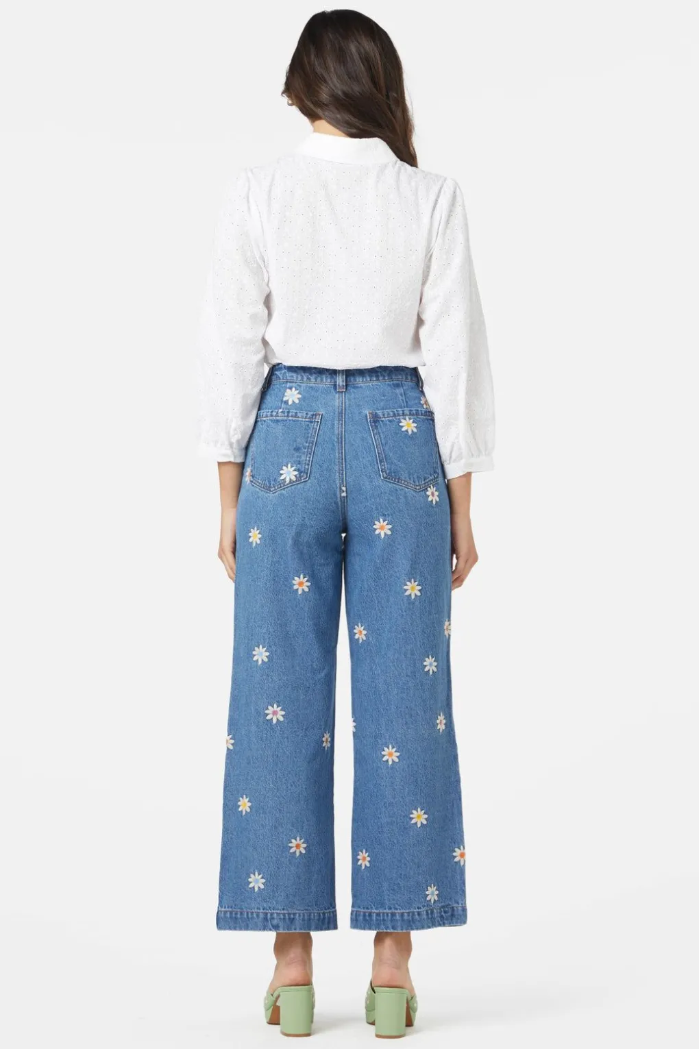 Margo Daisy Embroidered Jean