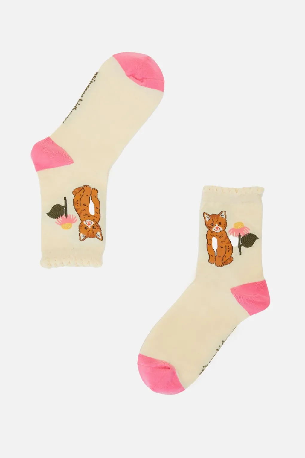 Meadow Cat Socks