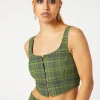Meadow Tartan Corset