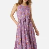Mia Flora Midi Dress