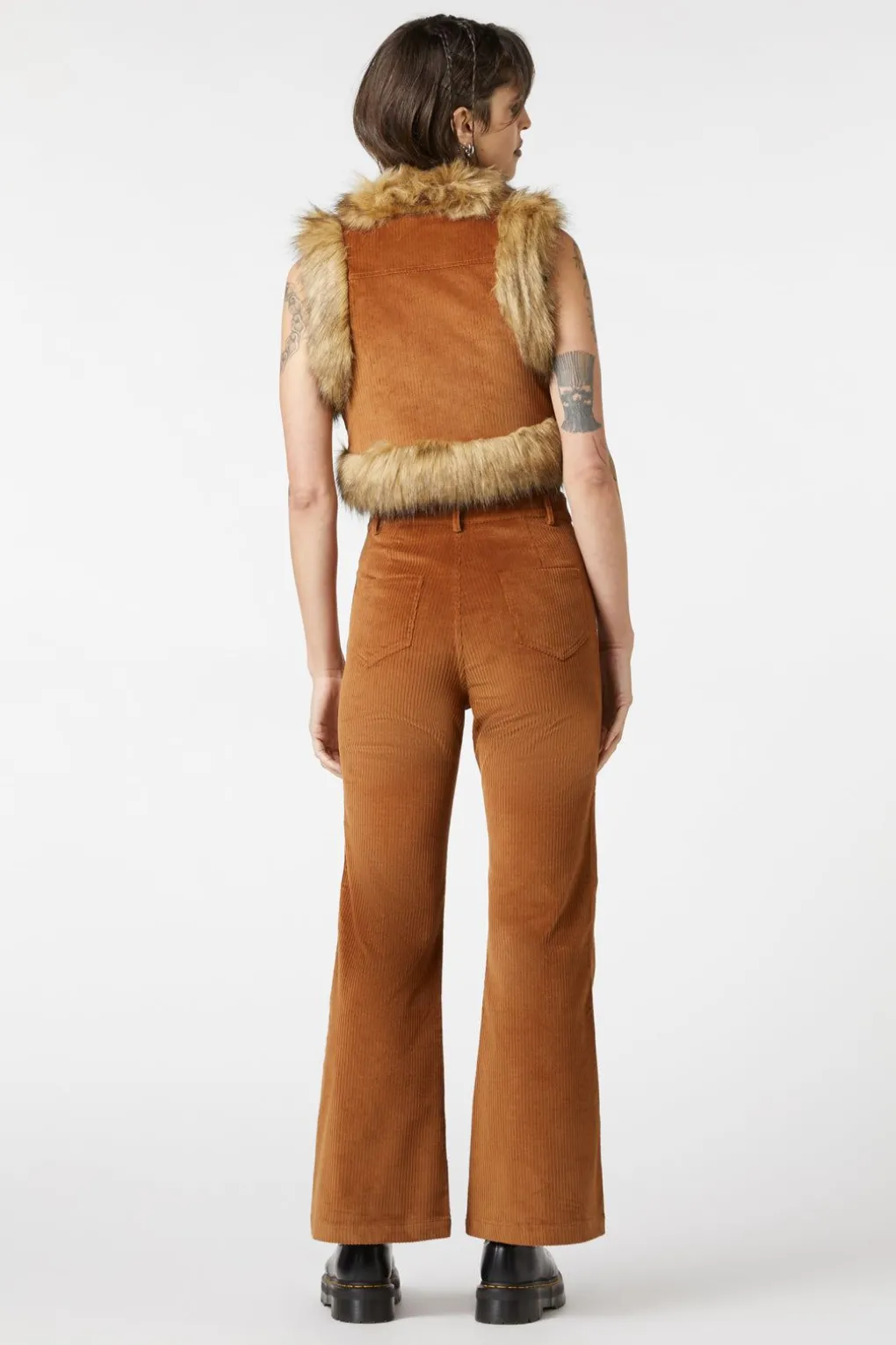Moss Cord Vest