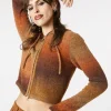 Moss Zip Knit Cardi
