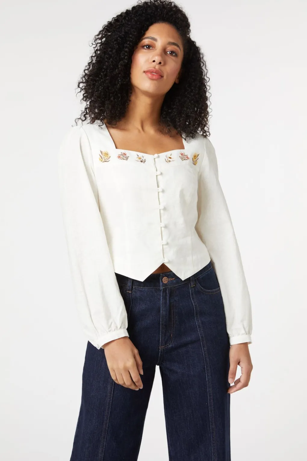 Native Blooms Top