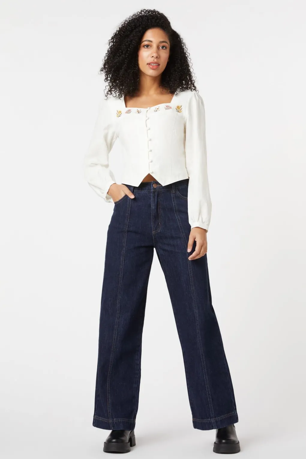 Native Blooms Top