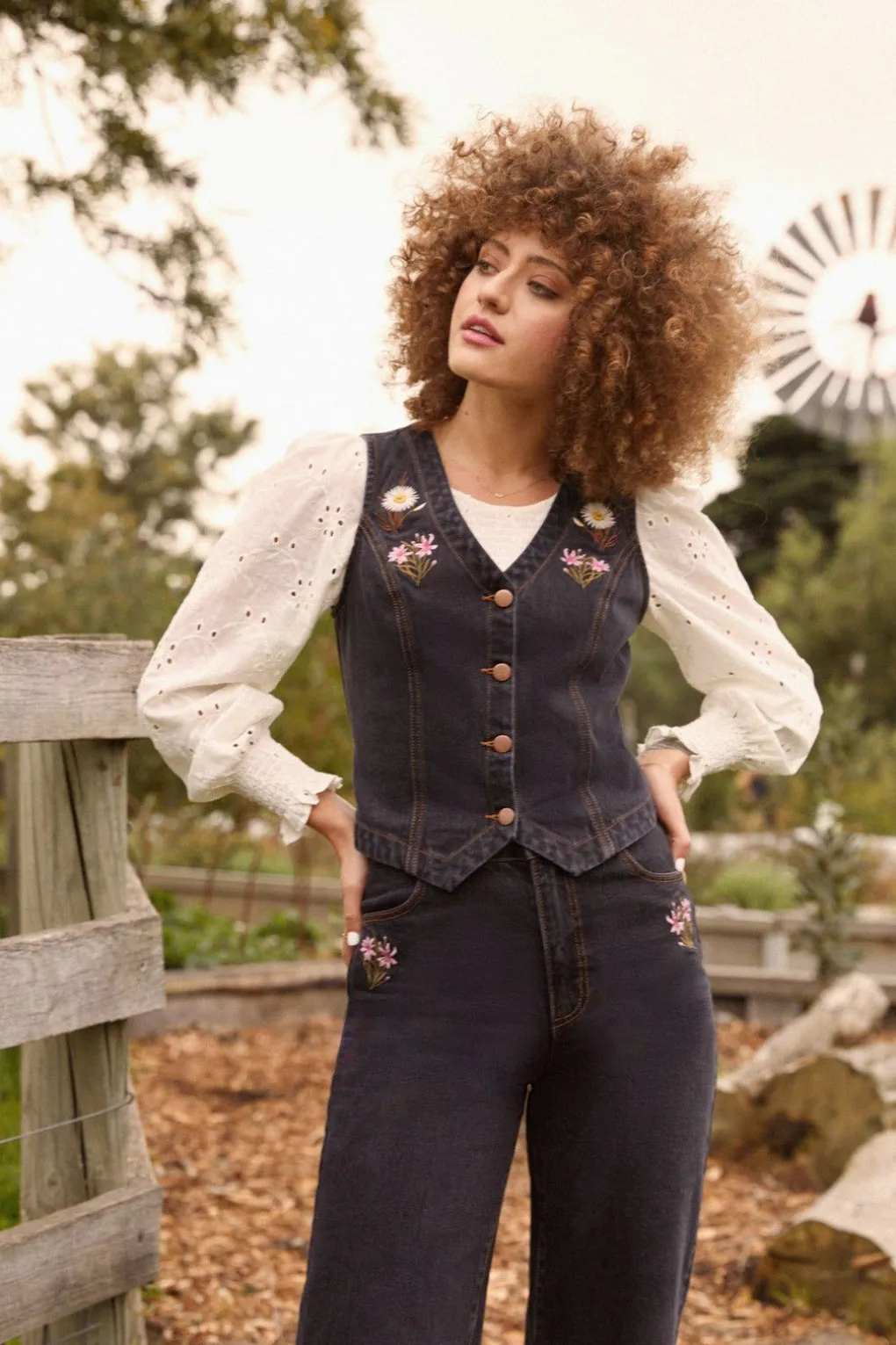 Native Blooms Vest