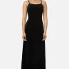 Obsidian Velvet Dress
