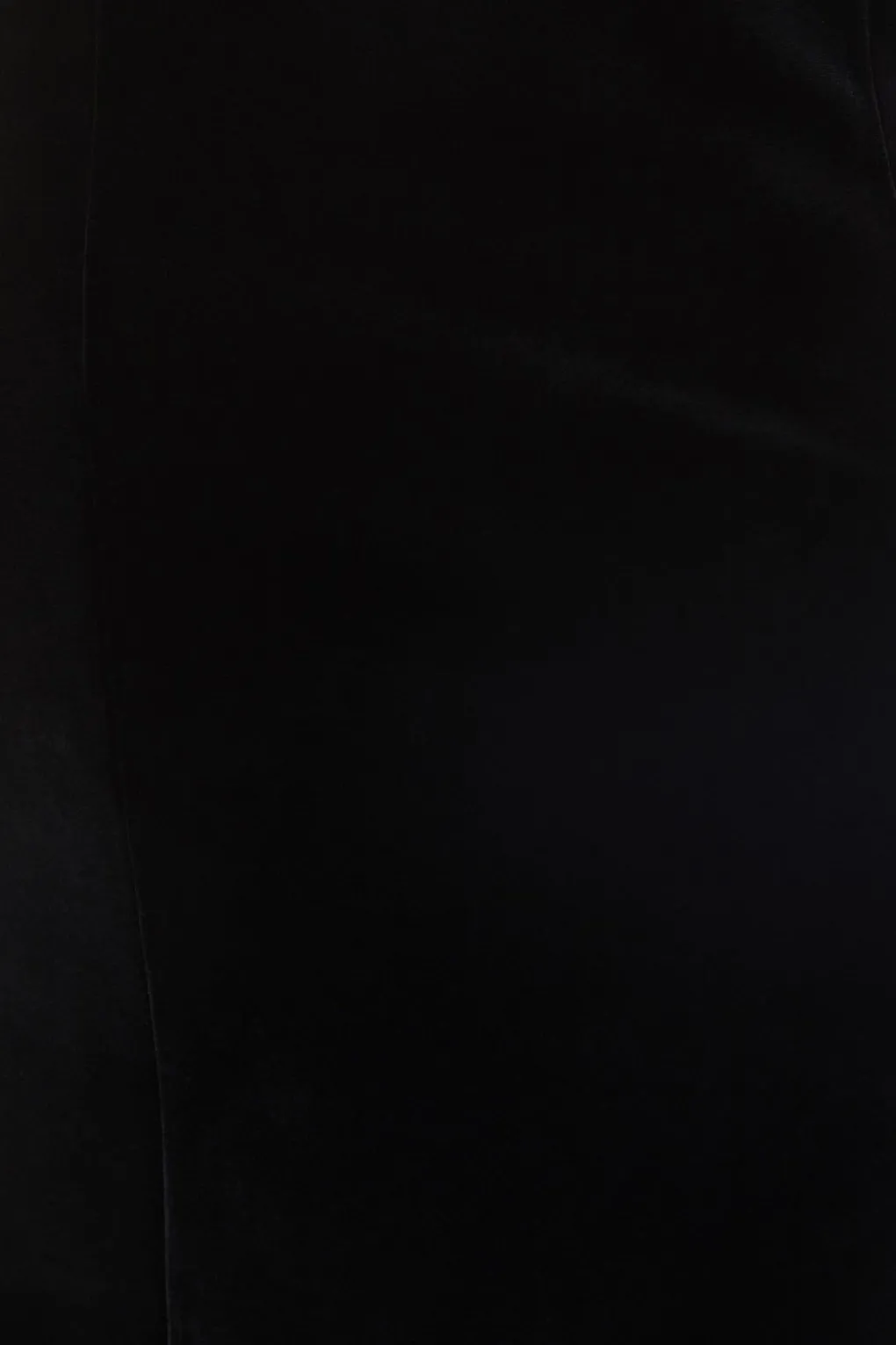 Obsidian Velvet Skirt