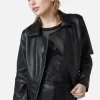 Ornate Metal Pu Jacket