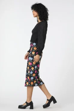 Pansy Mesh Skirt