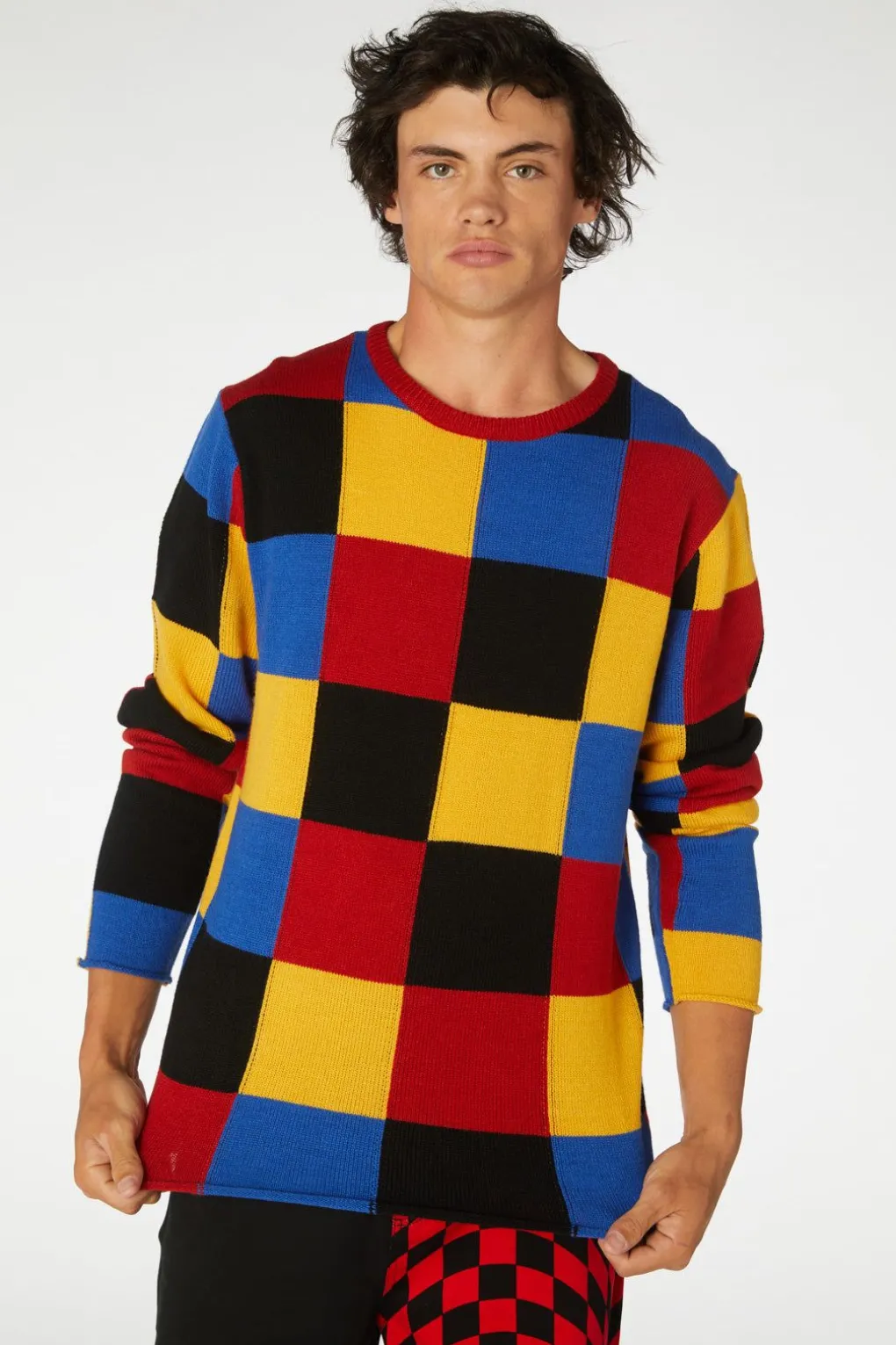 Patch Knit