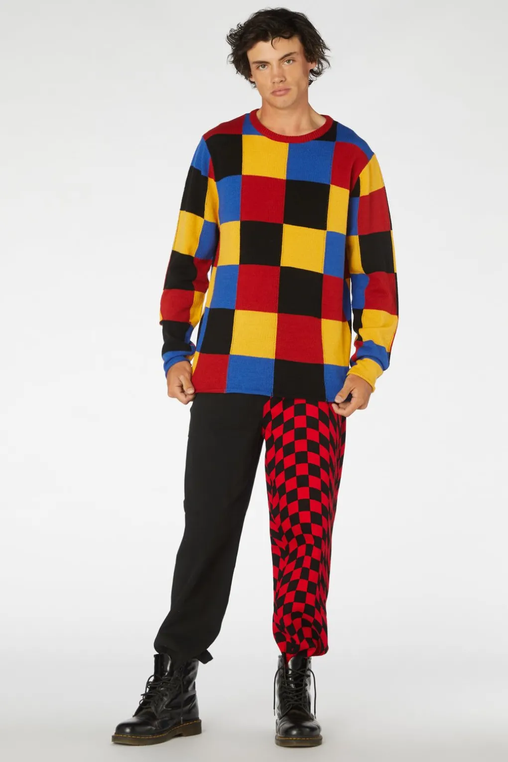 Patch Knit