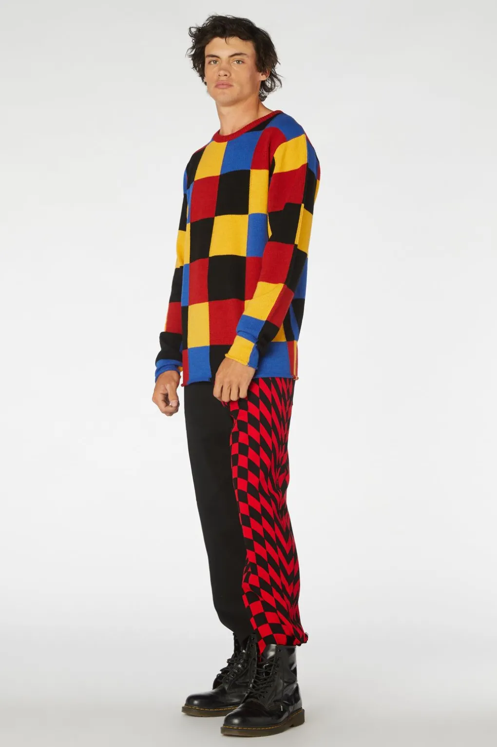 Patch Knit