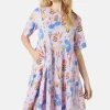 Peacock Mini Dress