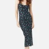 Petal Mesh Dress