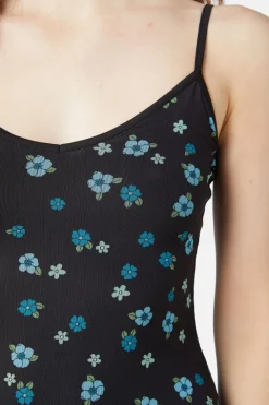 Petal Mesh Dress