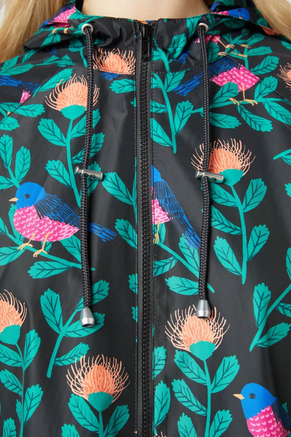 Pink Robin Raincoat