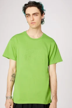 Plant Embossed Cotton Tee