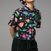 Plantistry Print Blouse