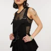 Pleated Pinny Skull Charm