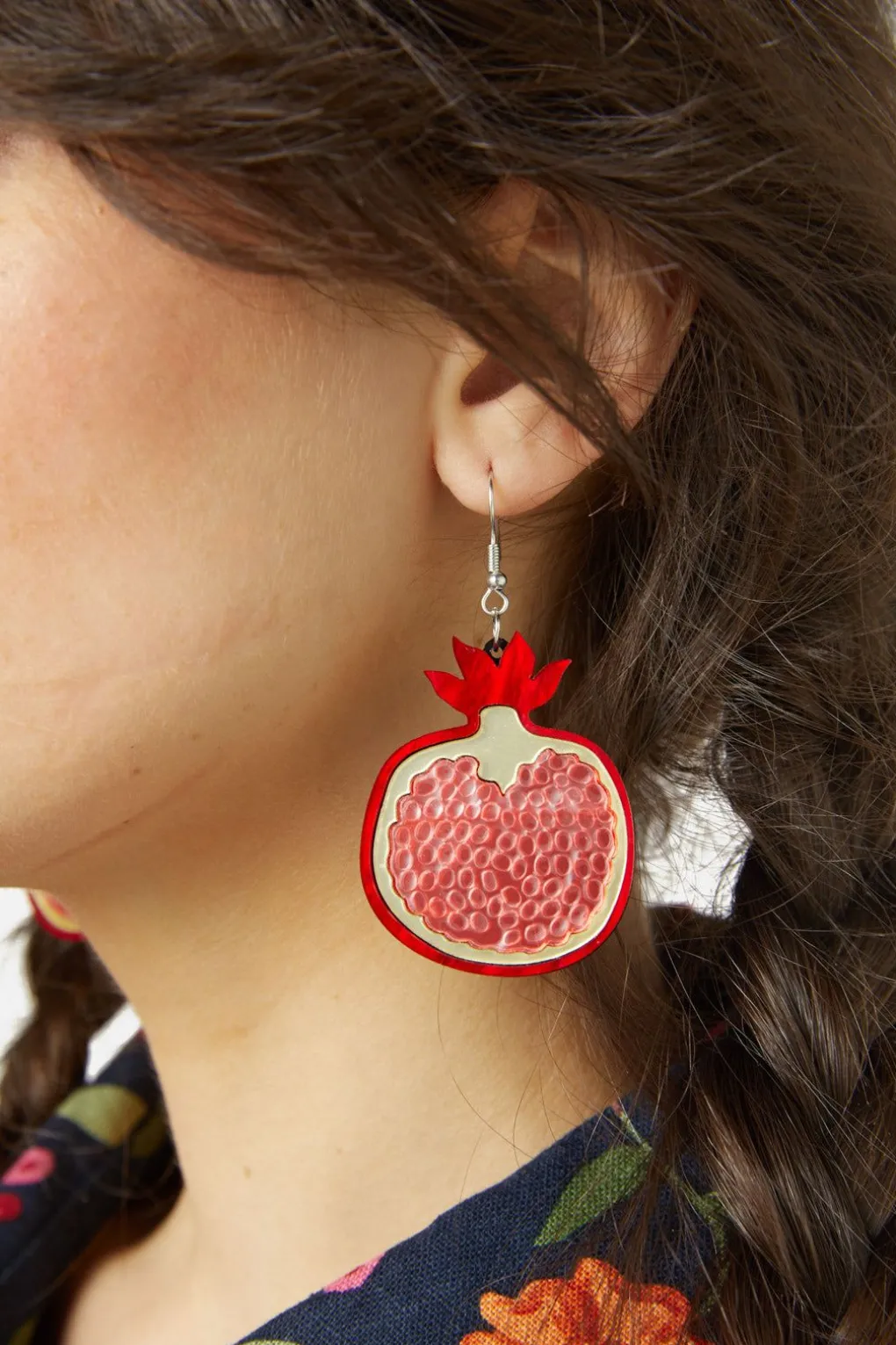 Pomegranate Earrings