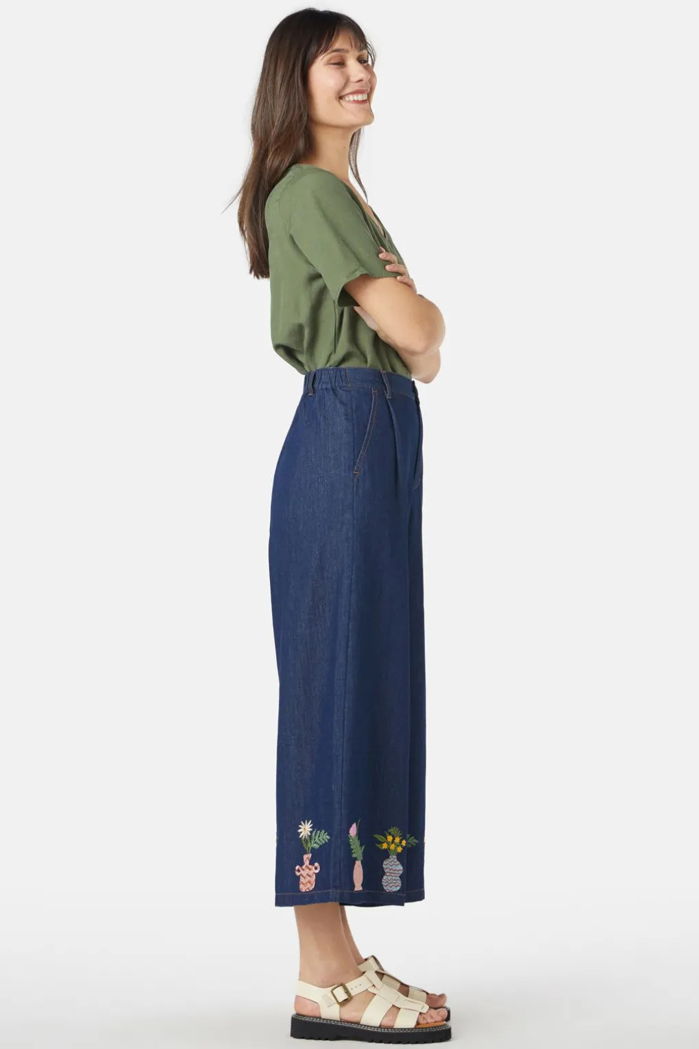 Pretty Vases Emb Pant