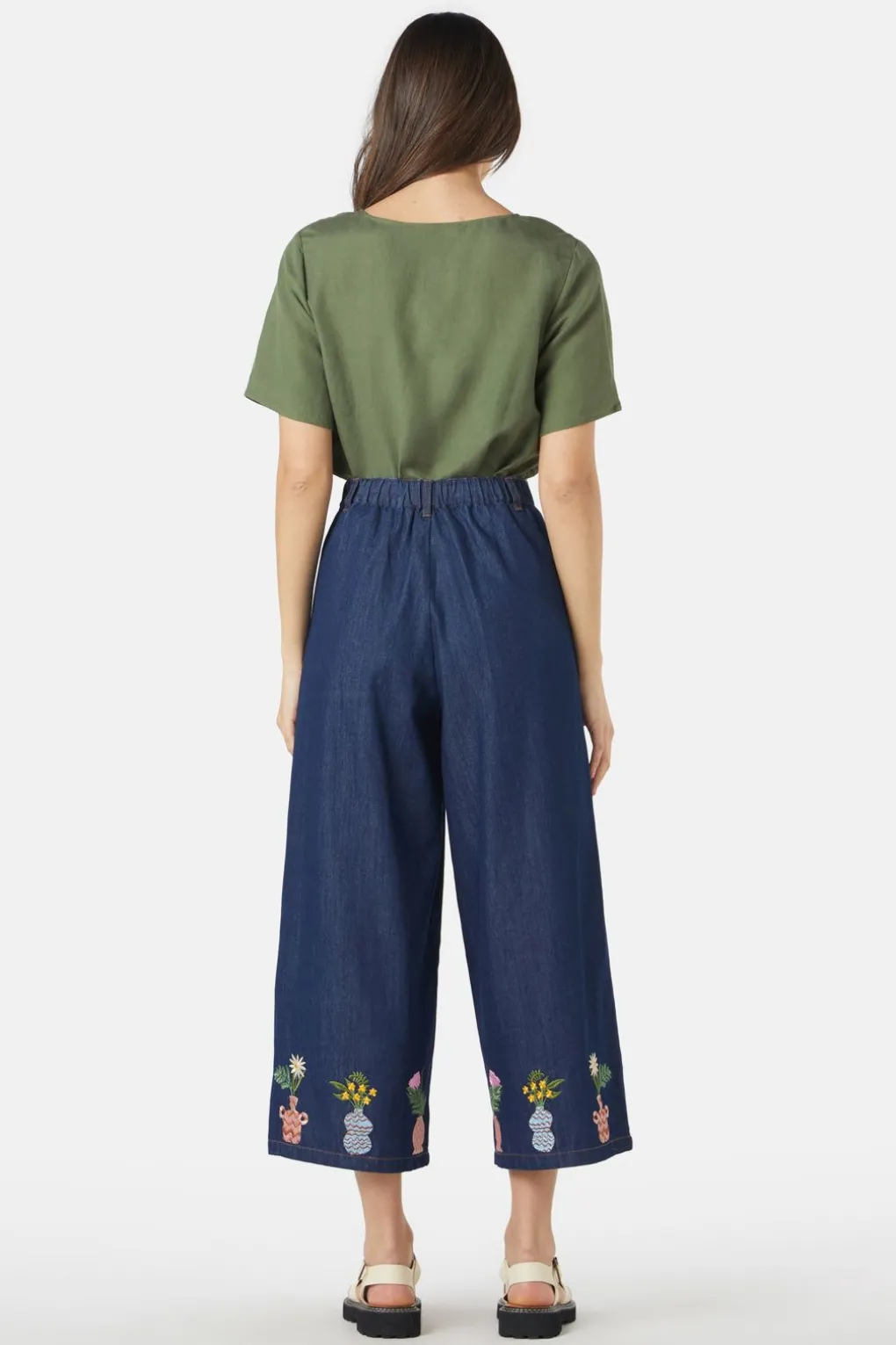 Pretty Vases Emb Pant